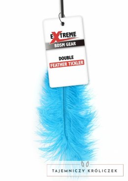 Hidden Desire EXTREME Double Feather Tickler podwojny piorkowy akcesorium czarny Hidden Desire