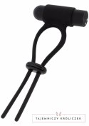Hidden Desire Shots Vibrating & Adjustable C-Ring silikonowy, regulowany, wibrujący Hidden Desire