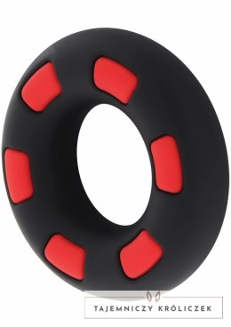 Hidden Desire Super Stud C-Ring silikonowy pierścień z wypustkami elastyczny Hidden Desire