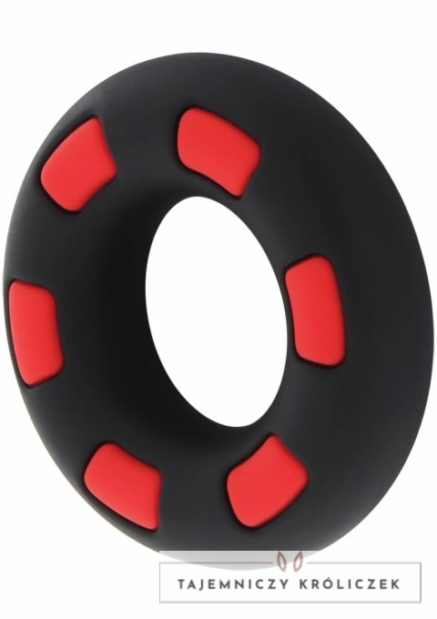Hidden Desire Super Stud C-Ring silikonowy pierścień z wypustkami elastyczny Hidden Desire