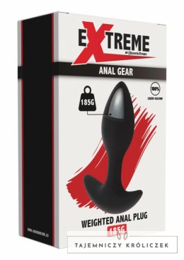 Hidden Desire Weighted Anal Plug 185g silikonowy z obciążeniem Hidden Desire