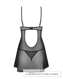 Koszula nocna Euridia Chemise Black XS/S Obsessive