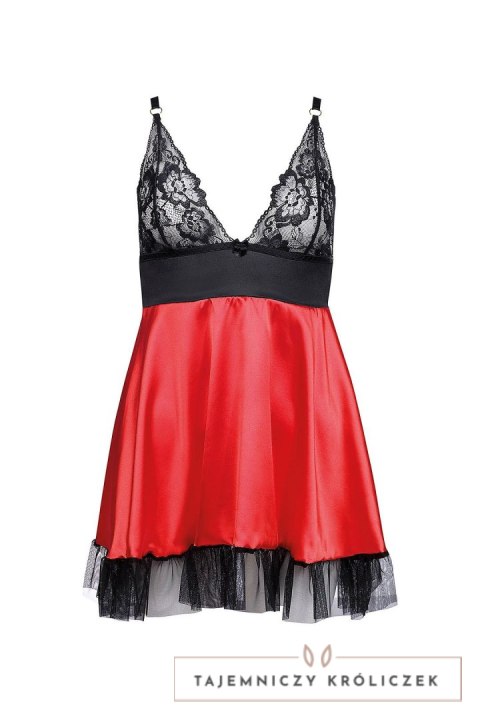 Koszulka Lisbeth Czerwono-Czarny S/M Anais