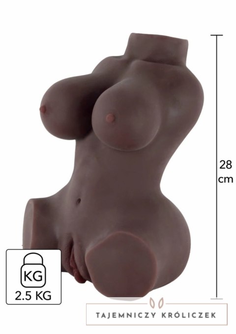 HIDDEN DESIRE BANGERS Ebony Fuck Goddess 2.5 kg - model anatomiczny TPE Hidden Desire