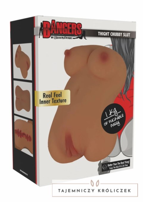 HIDDEN DESIRE BANGERS Tight Chubby - kompaktowa maszyna intymna TPE Hidden Desire