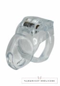 HIDDEN DESIRE Clear Control Cage Short - przezroczysta klatka, 4 rozmiary Hidden Desire