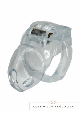 HIDDEN DESIRE Clear Control Cage Short - przezroczysta klatka, 4 rozmiary Hidden Desire
