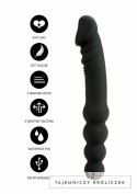 HIDDEN DESIRE Dual Sided Anal Vibrator silikonowy dwustronny, 8+5 trybow Hidden Desire