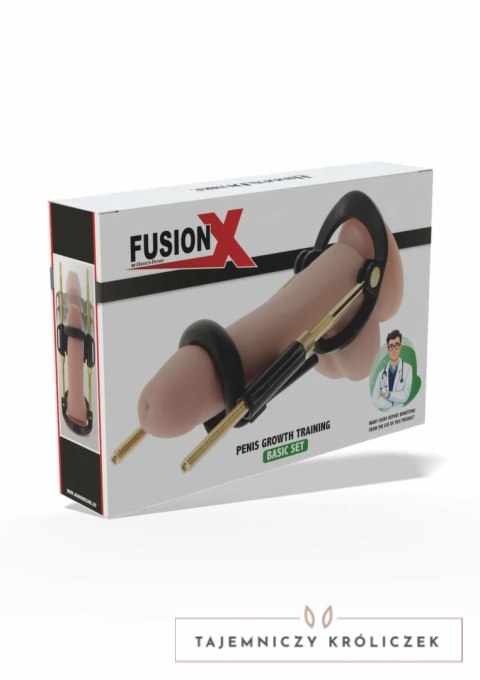 HIDDEN DESIRE Fusion X Basic Set - system powiększający, silikonowy Hidden Desire