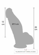 HIDDEN DESIRE INFERNO silikonowy model anatomiczny 18 cm dual-density Hidden Desire