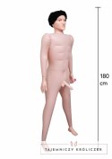 Hidden Desire Big Boner Billie Nadmuchiwana Postać Męska z Funkcją Wibracji 3D ABS 160 cm Hidden Desire