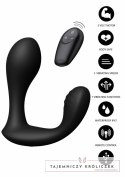 Hidden Desire Bullseye Prostate Plug wibrujący anatomiczny masażer z pilotem USB-C Hidden Desire