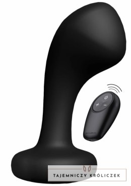 Hidden Desire Bullshead Power Anal Plug model z pilotem, 10 trybow, USB-C, czarny Hidden Desire