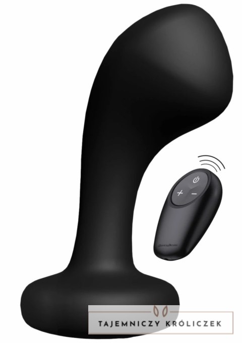 Hidden Desire Bullshead Power Anal Plug model z pilotem, 10 trybow, USB-C, czarny Hidden Desire