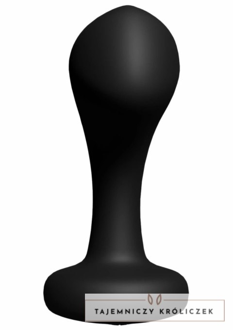 Hidden Desire Bullshead Power Anal Plug model z pilotem, 10 trybow, USB-C, czarny Hidden Desire