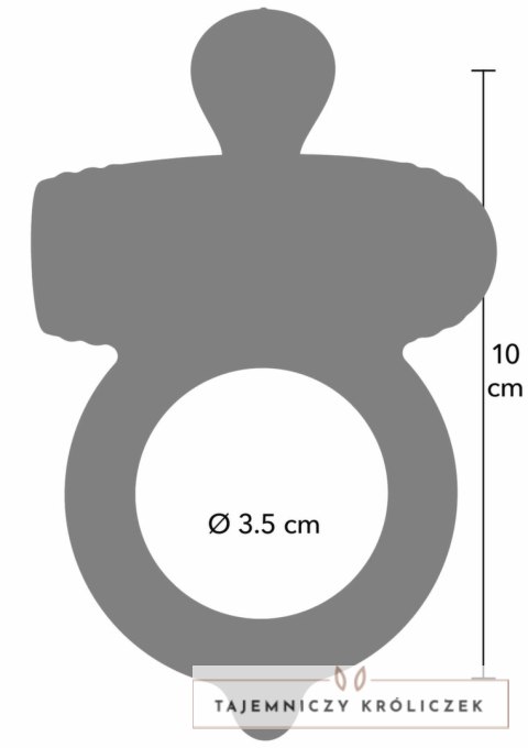 Hidden Desire Excellence Power Pro C-Ring silikonowy pierścień wibrujący EXTREME Hidden Desire