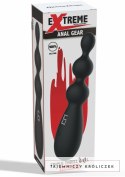 Hidden Desire Extreme Triple Thrill Anal Vibrator silikonowy 3-kulkowy czarny Hidden Desire