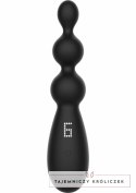 Hidden Desire Extreme Triple Thrill Anal Vibrator silikonowy 3-kulkowy czarny Hidden Desire