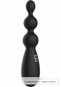 Hidden Desire Extreme Triple Thrill Anal Vibrator silikonowy 3-kulkowy czarny Hidden Desire