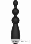 Hidden Desire Extreme Triple Thrill Anal Vibrator silikonowy 3-kulkowy czarny Hidden Desire