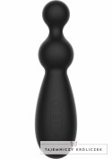 Hidden Desire Extreme Twin Thrill Anal Vibrator silikonowy, wielofunkcyjny, czarny Hidden Desire
