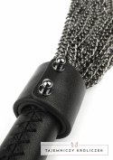 Hidden Desire Genuine Leather Chain Whip - skorzany bat z metalowymi ogniwami Hidden Desire