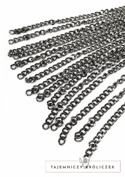 Hidden Desire Genuine Leather Chain Whip - skorzany bat z metalowymi ogniwami Hidden Desire
