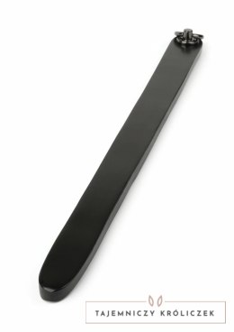 Hidden Desire Genuine Leather Ruler - elegancki skorzany liniał 40 cm czarny Hidden Desire