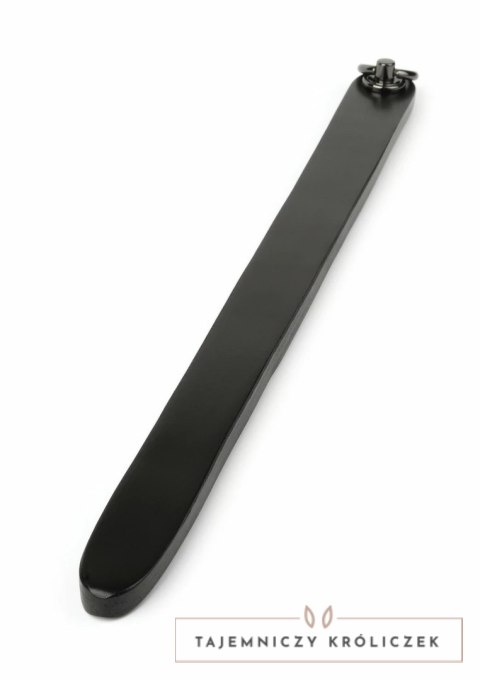 Hidden Desire Genuine Leather Ruler - elegancki skorzany liniał 40 cm czarny Hidden Desire