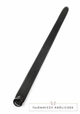 Hidden Desire Genuine Leather Ruler - elegancki skorzany liniał 40 cm czarny Hidden Desire