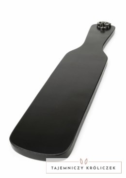 Hidden Desire Genuine Leather Spank Paddle - skorzana płetwa do masażu, czarna Hidden Desire