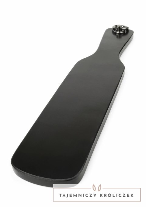 Hidden Desire Genuine Leather Spank Paddle - skorzana płetwa do masażu, czarna Hidden Desire