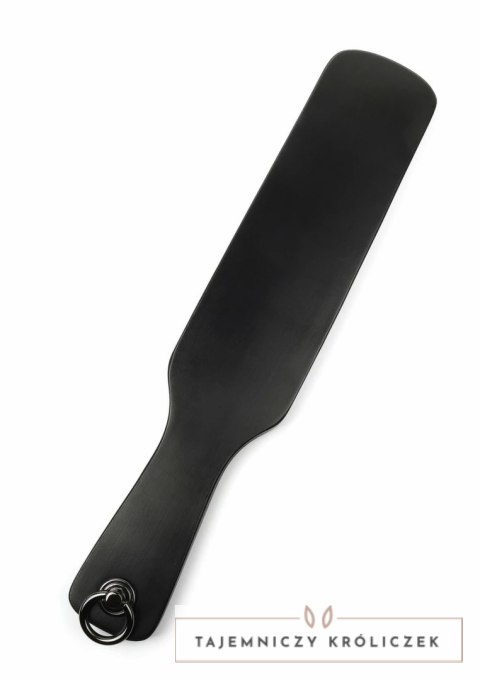 Hidden Desire Genuine Leather Spank Paddle - skorzana płetwa do masażu, czarna Hidden Desire