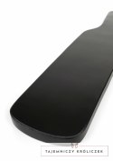 Hidden Desire Genuine Leather Spank Paddle - skorzana płetwa do masażu, czarna Hidden Desire