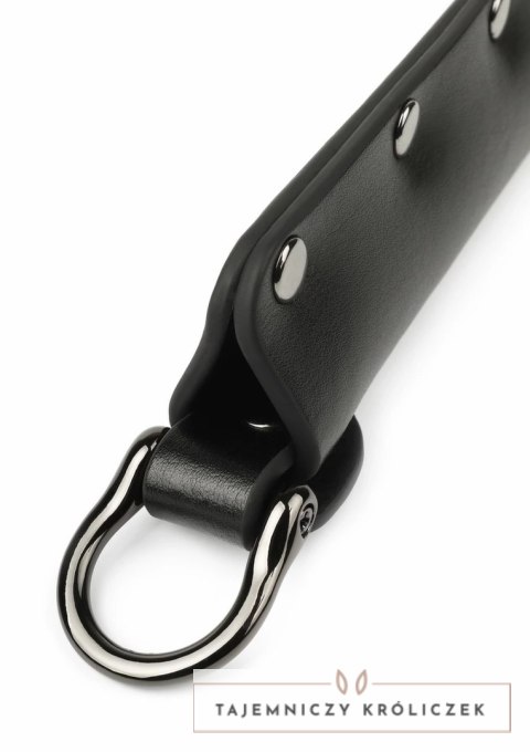 Hidden Desire Genuine Leather Split Slapper - skorzany model z podwojną końcowką Hidden Desire