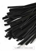 Hidden Desire Genuine Leather Whip 75cm - skorzany bat z metalowym uchwytem Hidden Desire