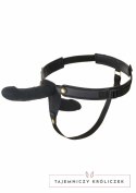Hidden Desire INFERNO Double Vibrating Strap-On Silicone 14 cm - podwojna stymulacja, pilot Hidden Desire