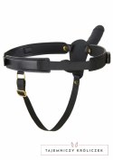 Hidden Desire INFERNO Double Vibrating Strap-On Silicone 14 cm - podwojna stymulacja, pilot Hidden Desire