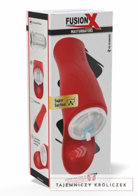 Hidden Desire Super Suction Nutbuster Triple - maszyna intymna z funkcją ssania i wibracji Hidden Desire
