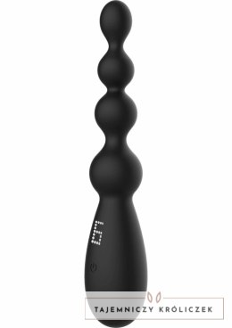 Hidden Desire Tetra Thrill Anal Vibrator silikonowy 4-kulkowy czarny Hidden Desire