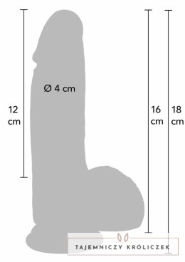 INFERNO by HIDDEN DESIRE Liquid Silicone 16 cm - model anatomiczny dwuwarstwowy Hidden Desire