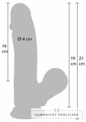 INFERNO by HIDDEN DESIRE Liquid Silicone 19 cm - model anatomiczny, podwojna gęstość Hidden Desire