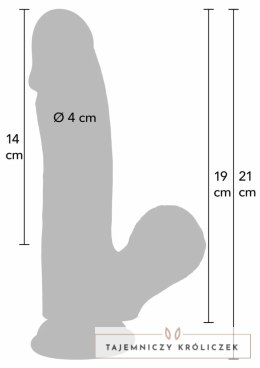 INFERNO by HIDDEN DESIRE Liquid Silicone 19 cm - model anatomiczny, podwojna gęstość Hidden Desire