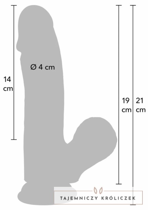INFERNO by HIDDEN DESIRE Liquid Silicone 19 cm - model anatomiczny, podwojna gęstość Hidden Desire