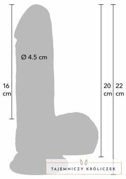 INFERNO by HIDDEN DESIRE Liquid Silicone 20 cm - model anatomiczny, dwuwarstwowy Hidden Desire