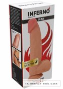 INFERNO by HIDDEN DESIRE Liquid Silicone 20 cm - model anatomiczny, dwuwarstwowy Hidden Desire