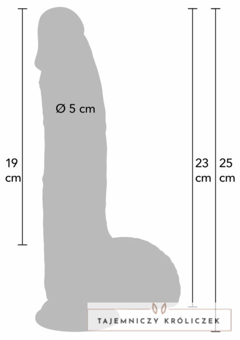 INFERNO by HIDDEN DESIRE Liquid Silicone 23 cm - model anatomiczny dwuwarstwowy Hidden Desire