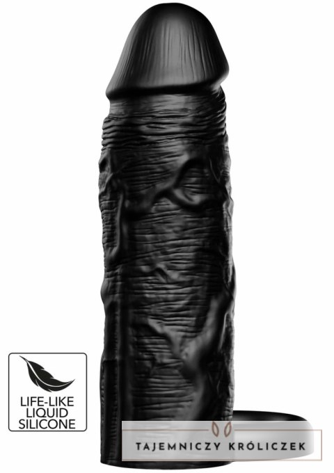 INFERNO by HIDDEN DESIRE Liquid Silicone Nakładka 15 cm z pierścieniem Hidden Desire
