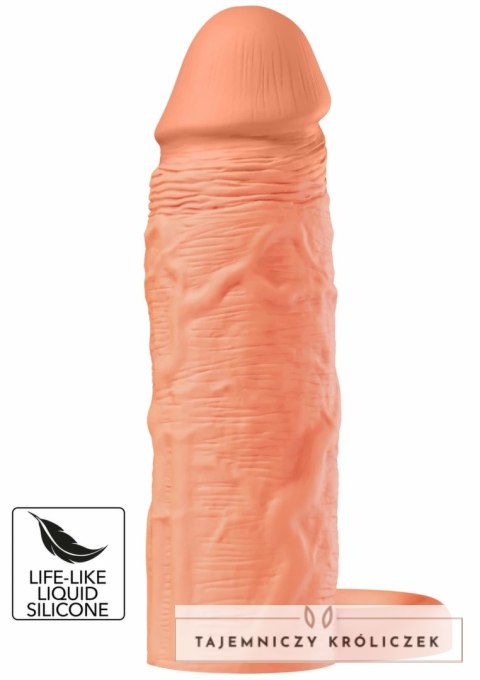 INFERNO by HIDDEN DESIRE Liquid Silicone Sleeve z pierścieniem 15 cm Hidden Desire