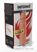 INFERNO by HIDDEN DESIRE Liquid Silicone Sleeve z pierścieniem 15 cm Hidden Desire